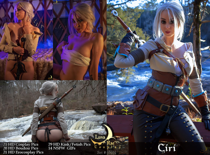 Ciri (Witcher 3) Cosplay Photo Set [#063]