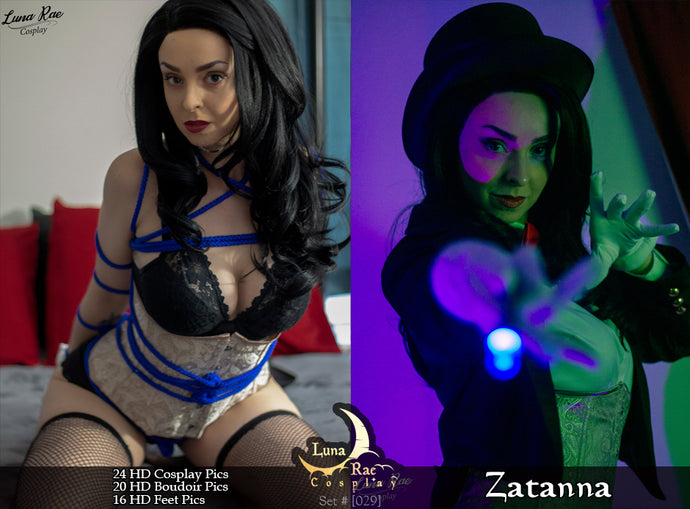 Zatanna Cosplay Photo Set [#029]