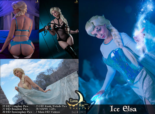 Ice Elsa 2.0 Cosplay Photo Set [#092]