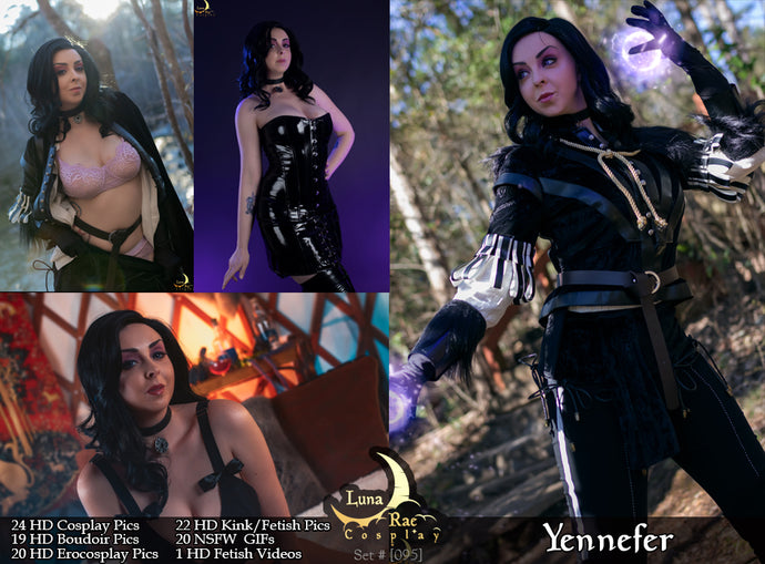 Yennefer Cosplay Photo Set [#095]