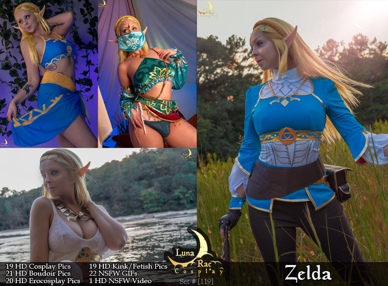 Load image into Gallery viewer, Zelda Cosplay Photo Set [#119]
