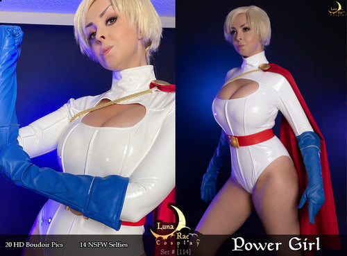 Power Girl Cosplay Photo Set [#114]