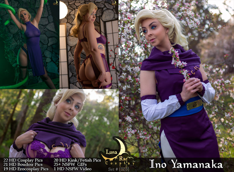 Load image into Gallery viewer, Ino Yamanka Cosplay Photo Set [#103]
