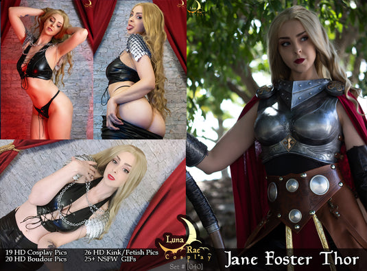 Jane Foster Thor Cosplay Photo Set [#040]