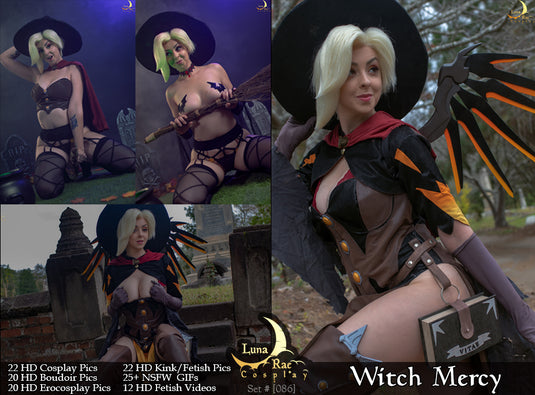 Witch Mercy Cosplay Photo Set [#086]